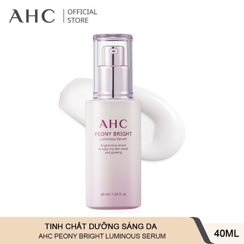 Serum AHC Tinh Chất Dưỡng Sáng Da AHC Peony Bright Luminous Serum 40ml