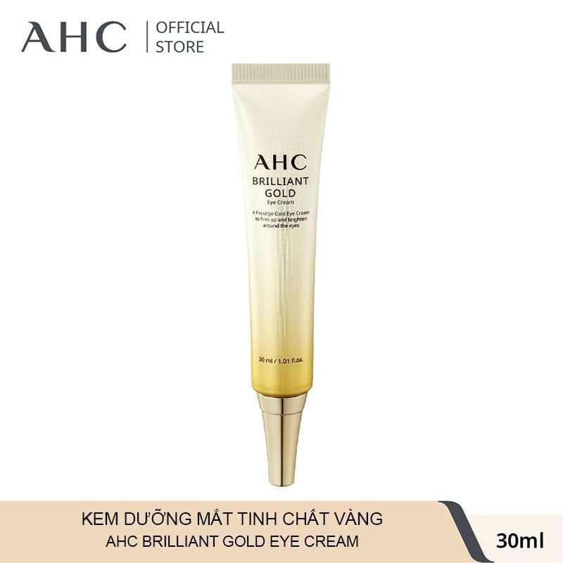 Kem Dưỡng Mắt AHC Tinh Chất Vàng Brilliant Gold Eye Cream 30ml