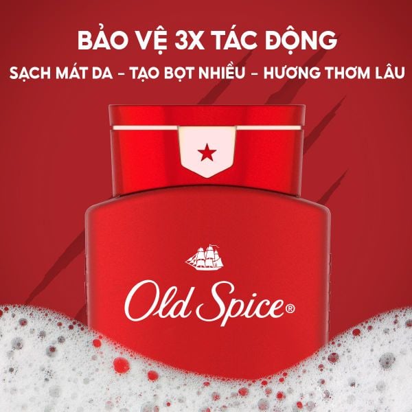  [473ml] Sữa Tắm Dành Cho Nam Old Spice Body Wash 
