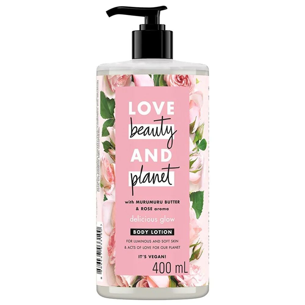 Sữa Dưỡng Thể Love Beauty And Planet Làm Sáng Da Delicious Glow Body Lotion 400ml