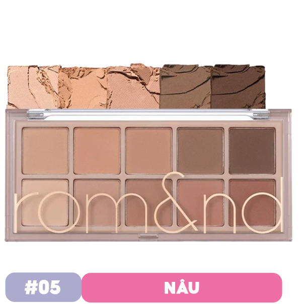 Bảng Phấn Mắt 10 Ô Siêu Lấp Lánh Romand Better Than Eye Palette