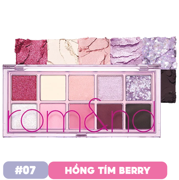 Bảng Phấn Mắt 10 Ô Siêu Lấp Lánh Romand Better Than Eye Palette