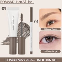 COMBO (MASCARA 01 + LINER 01)