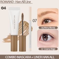 COMBO (MASCARA 04 + LINER 07)