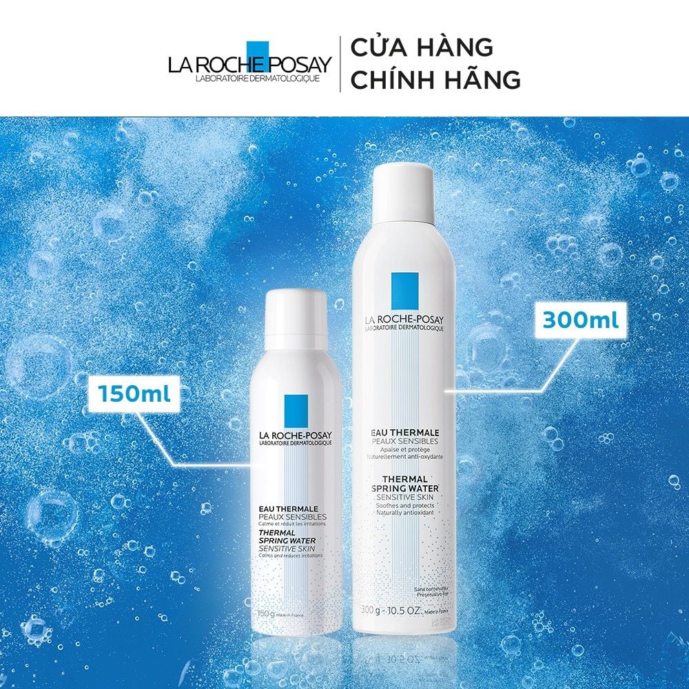 [2 Items] Bộ Đôi Làm Sạch & Làm Dịu Cho Da Dầu Mụn La Roche-Posay Effaclar Purifying Foaming Gel 200ml + Thermal Spring Water Sensitive Skin 50ml