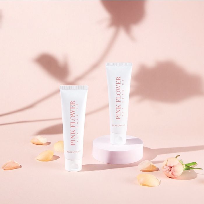 Kem Nâng Tông Black Rouge Dưỡng Ẩm, Làm Sáng Da Flower Tone Up Cream 50ml - PINK FLOWER