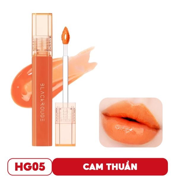 [Màu HG01 - HG10] Son Tint Bóng Black Rouge Siêu Lì Có Màu Son Half N Half Water Glow 3.5g