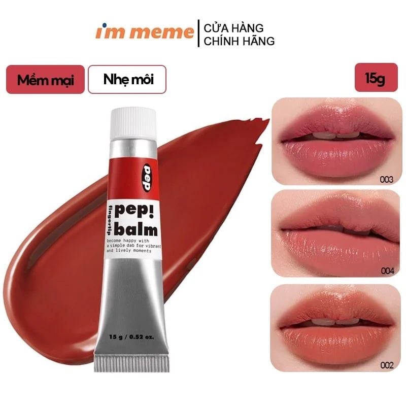 Son Dưỡng Môi Có Màu, Má Hồng I'm Meme Pep! Balm