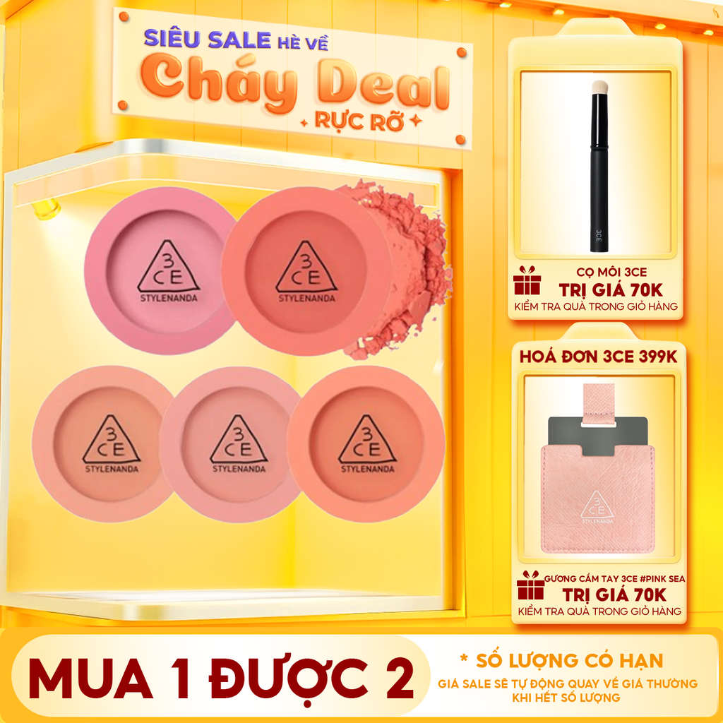 Phấn Má Hồng 3CE Mịn Lì Siêu Xinh Face Blush 5.5g