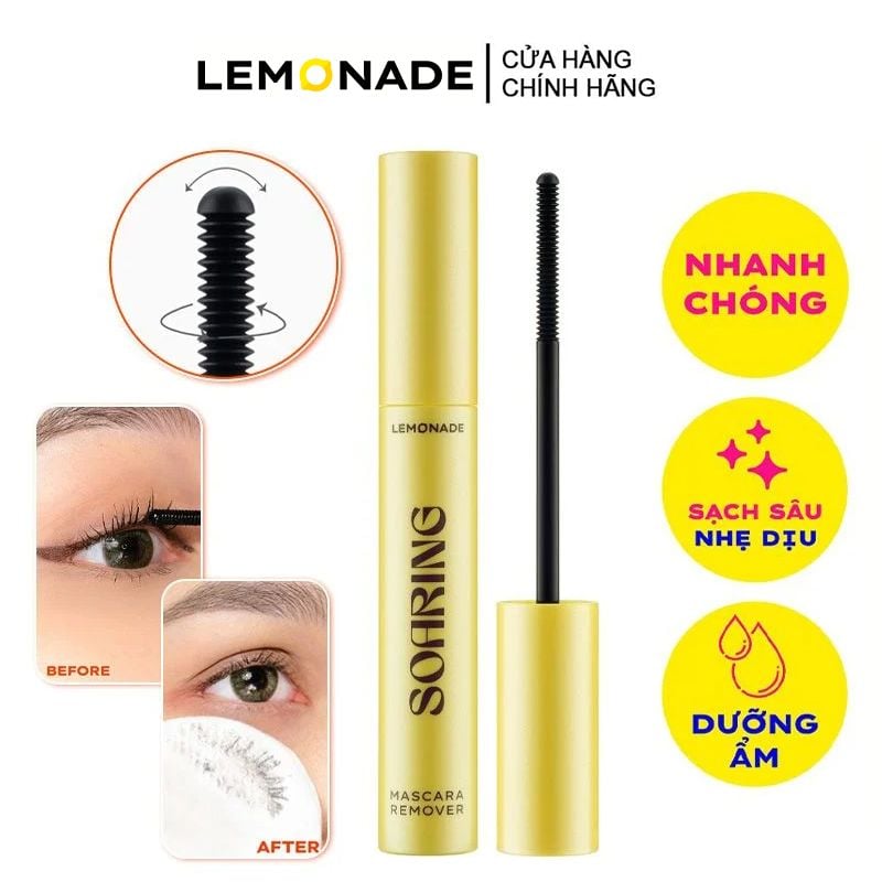 Tẩy Trang Mi Lemonade Sạch Dịu Soaring Mascara Remover 6ml