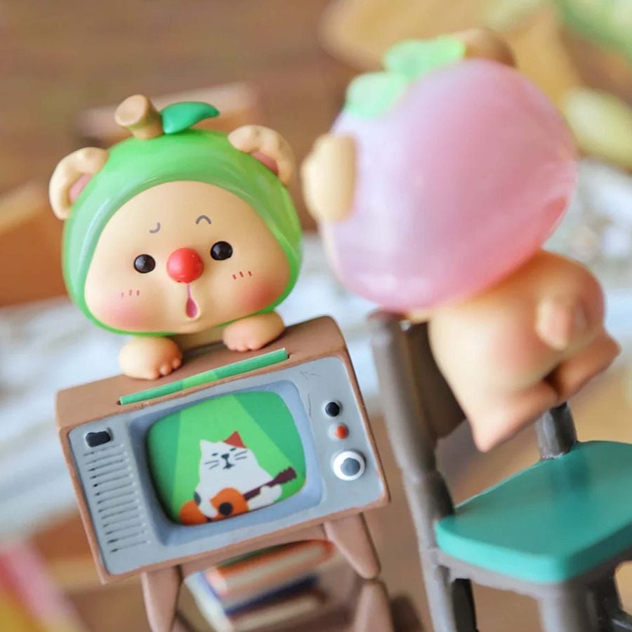 Mô Hình Dán Điện Thoại Jotoys OYO Bear Cub Fruit Party Mini Series Blind Box - JO-2024008