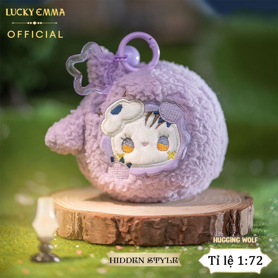 Móc Khóa Gấu Bông Lucky Emma RuaRua Zoo Tuan Tuan Blind Box - MJ-000067