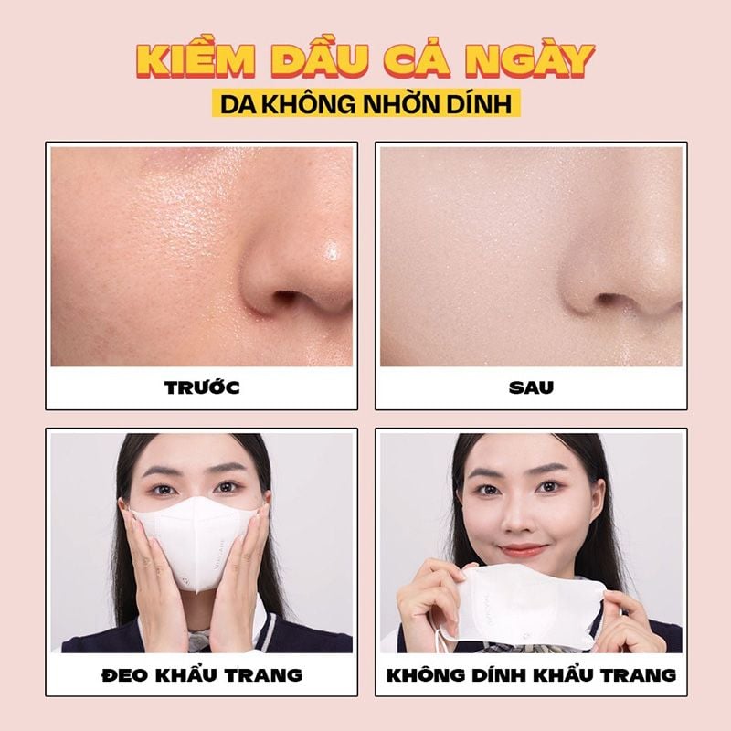 Phấn Phủ Kiềm Dầu, Che Phủ Tốt, Cho Lớp Nền Căng Mịn Bad Peach Oil Less Fun More Powder SPF35/PA++ 4g