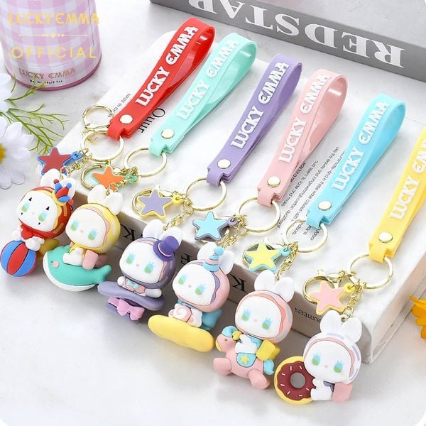  Móc Khóa Lucky Emma Babe Key Chain - BY-00101 (Mẫu ngẫu nhiên) 