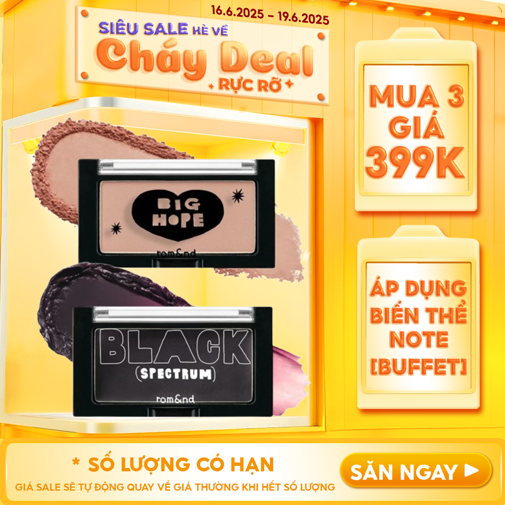 [NEW] Phấn Má Hồng Romand Ngọt Ngào Dạng Nén Better Than Cheek