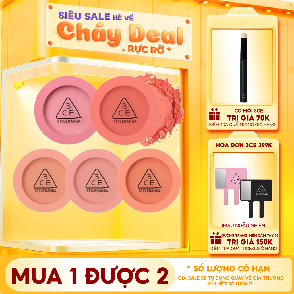 Phấn Má Hồng 3CE Mịn Lì Siêu Xinh Face Blush 5.5g