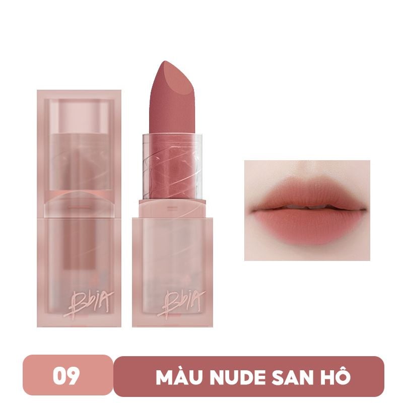 Son Thỏi Lì, Mịn Mượt Nhẹ Môi Bbia Last Powder Lipstick 3.5g