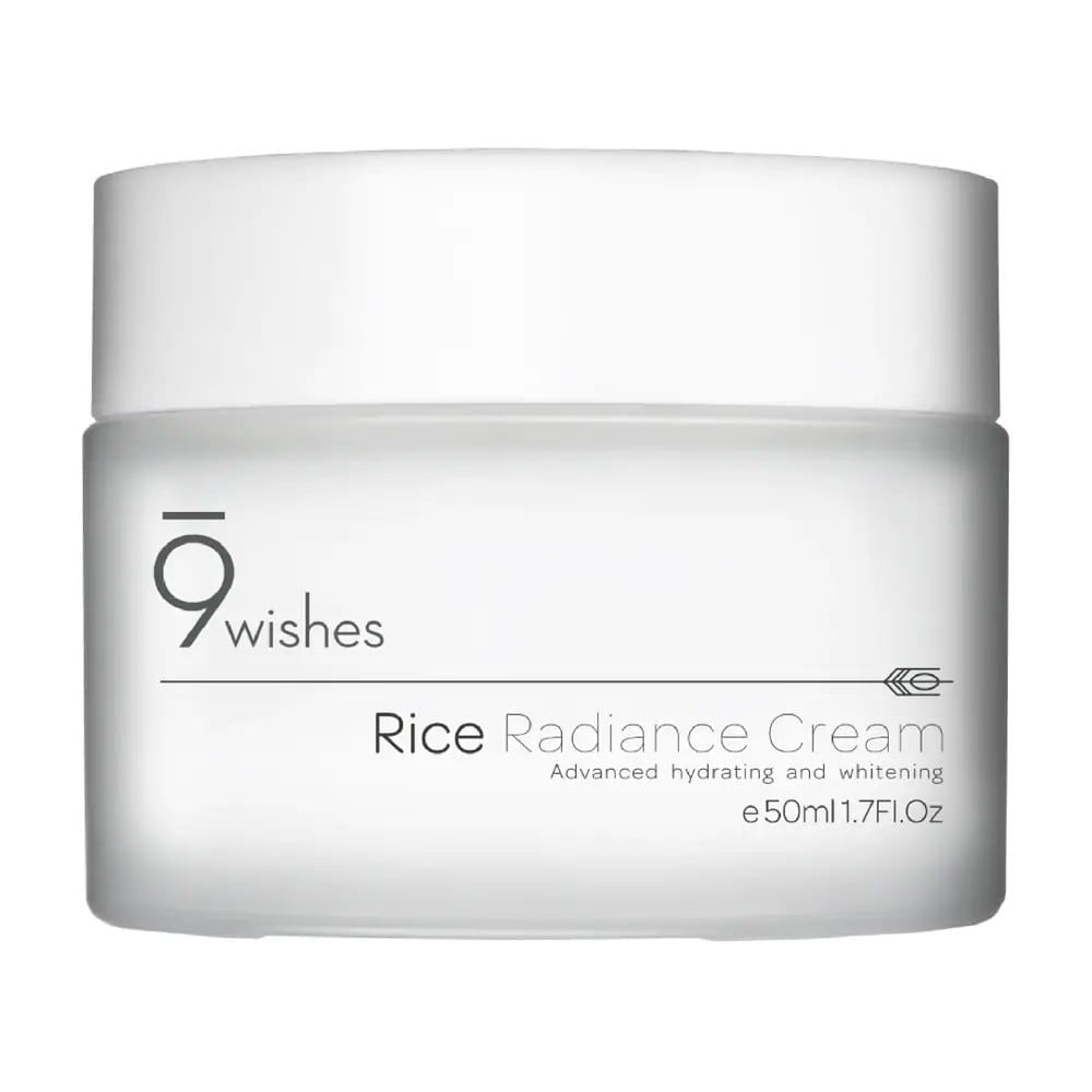 Kem Dưỡng Ẩm, Hỗ Trợ Làm Sáng Da Chiết Xuất Gạo 9 Wishes Rice Radiance Cream 50ml