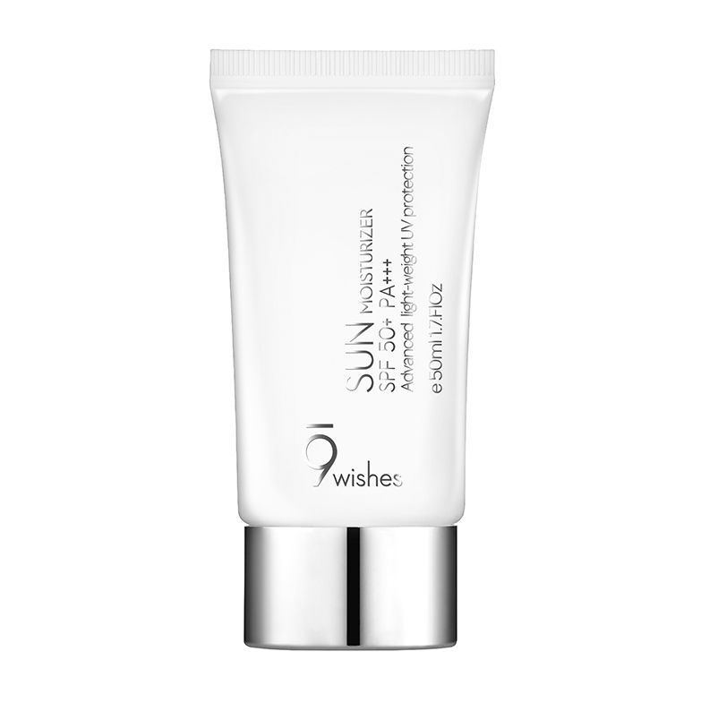 Kem Chống Nắng 9 Wishes Cấp Ẩm, Làm Dịu Da Sun Moisturizer Advanced Light-weight UV Protection SPF50/PA+++ 50ml