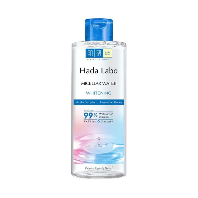 Nước Tẩy Trang Làm Sạch Sâu, Dưỡng Ẩm & Hỗ Trợ Dưỡng Trắng Hada Labo Micellar Water