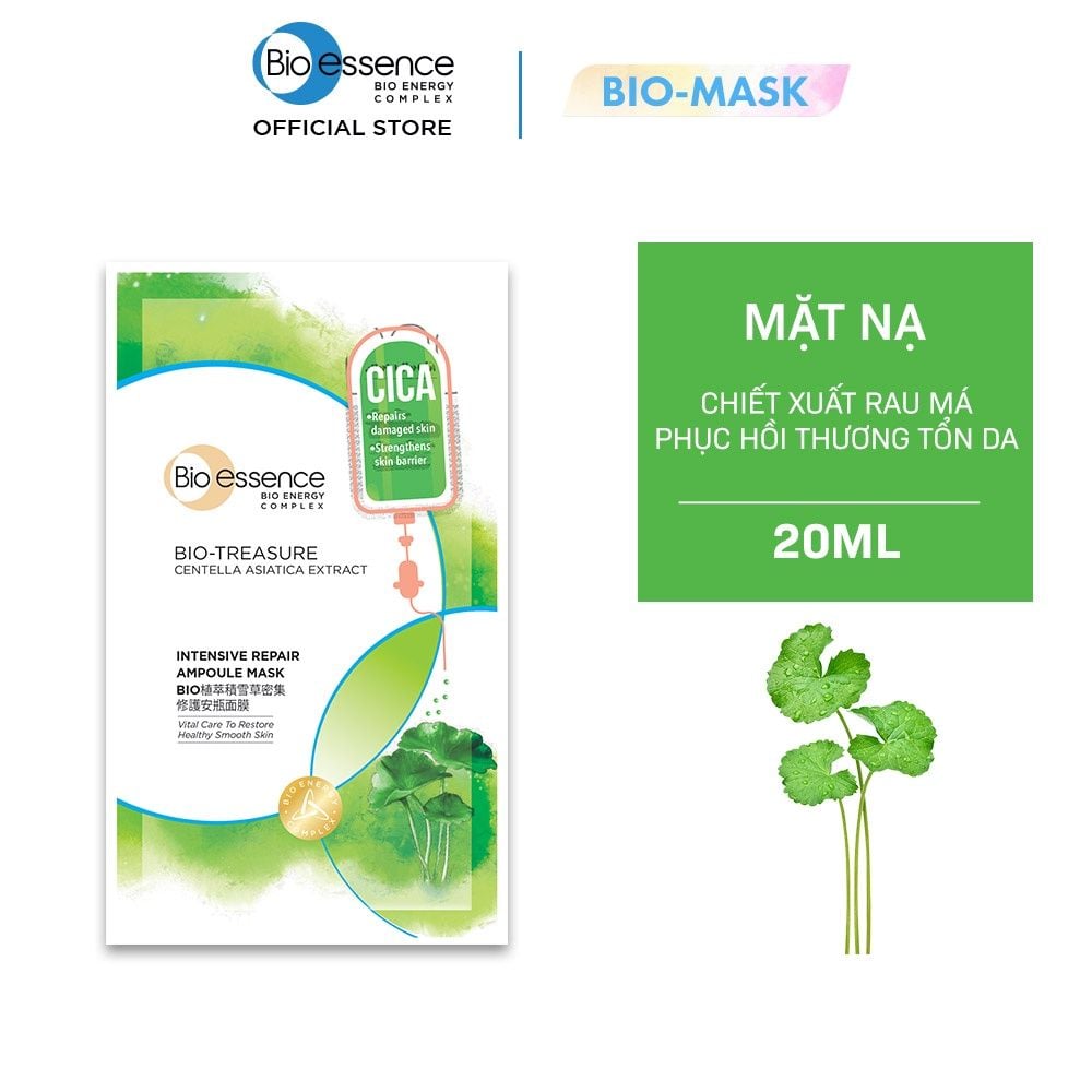 Mặt Nạ Bio-essence Dưỡng Da Ẩm Mượt Bio-Treasure Mask 20ml