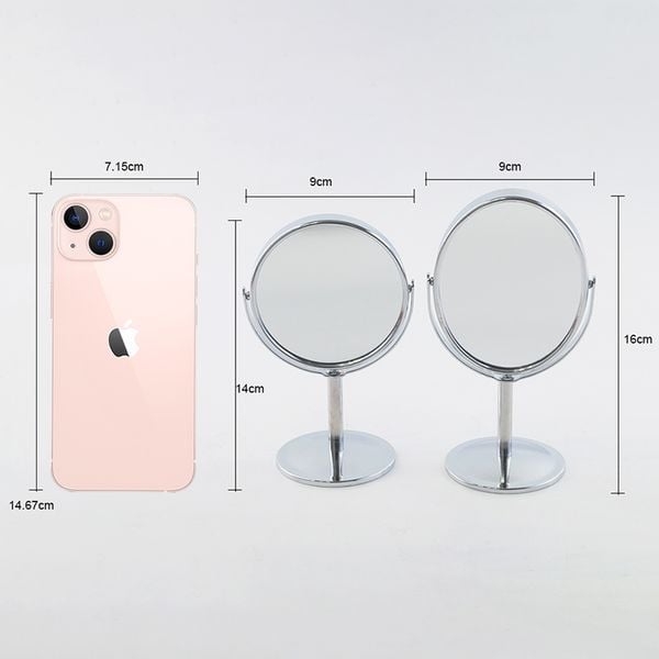  [NHẬP KHẨU] Gương Trang Điểm Để Bàn Xoay 360 TOOLA 