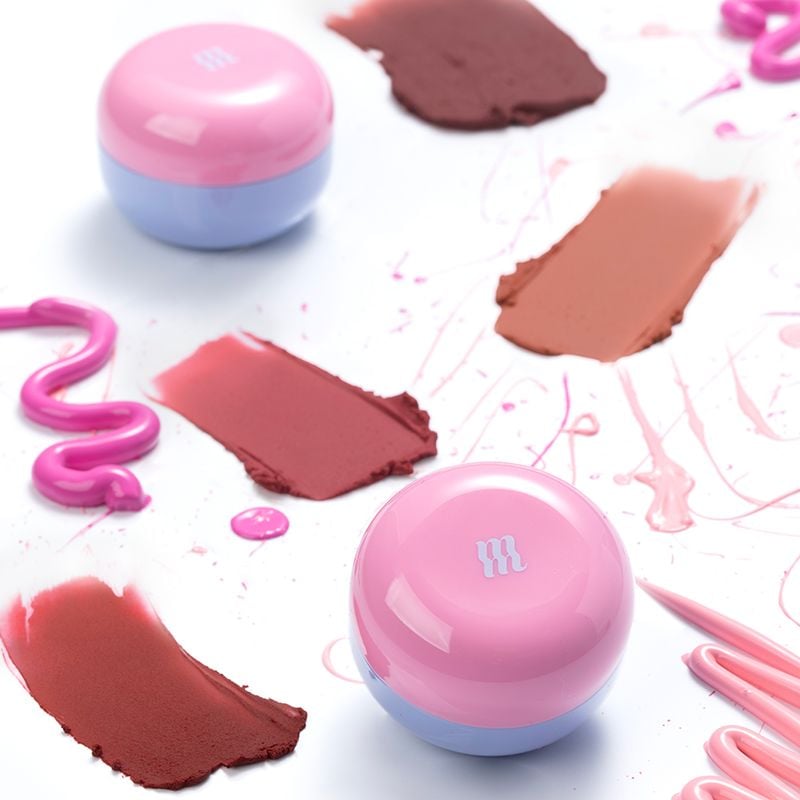 Son Kem Bùn Merzy Kiêm Má Hồng Mờ Lì, Mịn Mượt Như Bơ Dạng Hũ Blurry Lip Mousse 6g