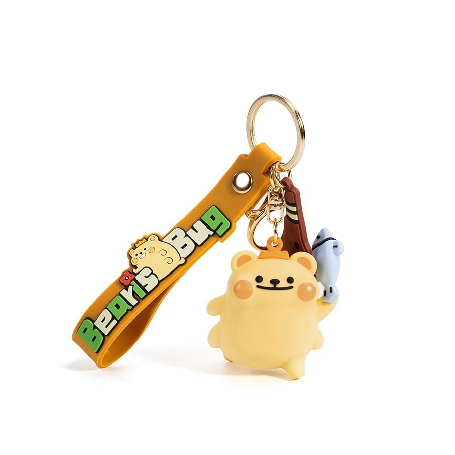 Móc Khóa BearisBug 3D Keychain