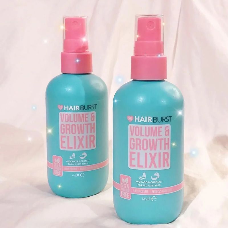 Xịt Dưỡng Kích Thích Mọc Tóc Dài Khỏe Hairburst Volume & Growth Elixir 125ml