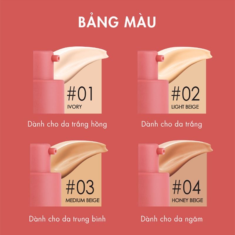 Kem Nền Kiềm Dầu, Che Phủ Tự Nhiên Cathy Doll Cover Matte Foundation SPF15 PA+++