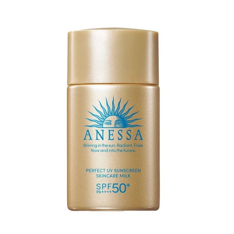 Kem Chống Nắng Dạng Sữa Chống Trôi Anessa Perfect UV Sunscreen Skincare Milk SPF50+/PA++++