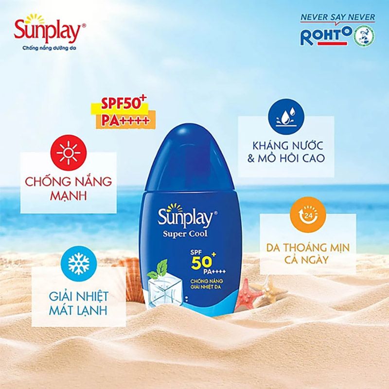 Sữa Chống Nắng Giải Nhiệt Da Sunplay Super Cool SPF50+/PA++++ 30g