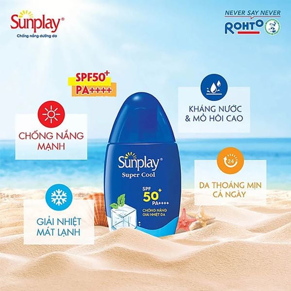  Sữa Chống Nắng Sunplay Giải Nhiệt Da Super Cool SPF50+/PA++++ 30g 