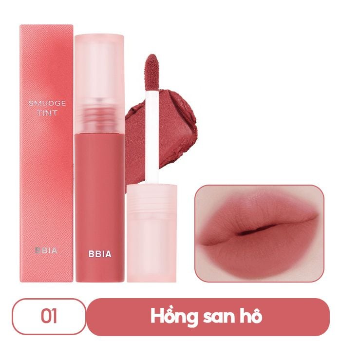 Son Kem Lì Mịn Môi Bbia Smudge Tint 3g (hàng sắp về)