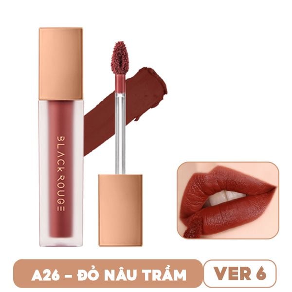 [A1- A52] Son Kem Lì Hàn Quốc Black Rouge Air Fit Velvet Tint 4.5g