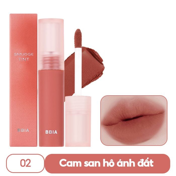 Son Kem Lì Mịn Môi Bbia Smudge Tint 3g (hàng sắp về)