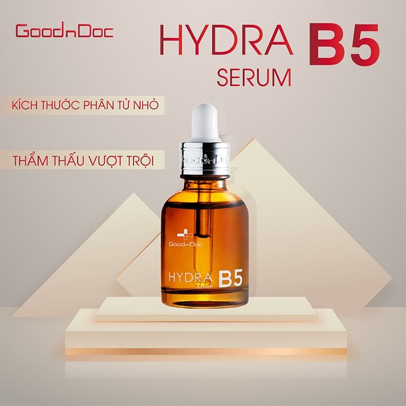 Serum GoodnDoc Tinh Chất Dưỡng Sáng Da, Cấp Ẩm GoodnDoc Hydrat B5 Serum 30ml
