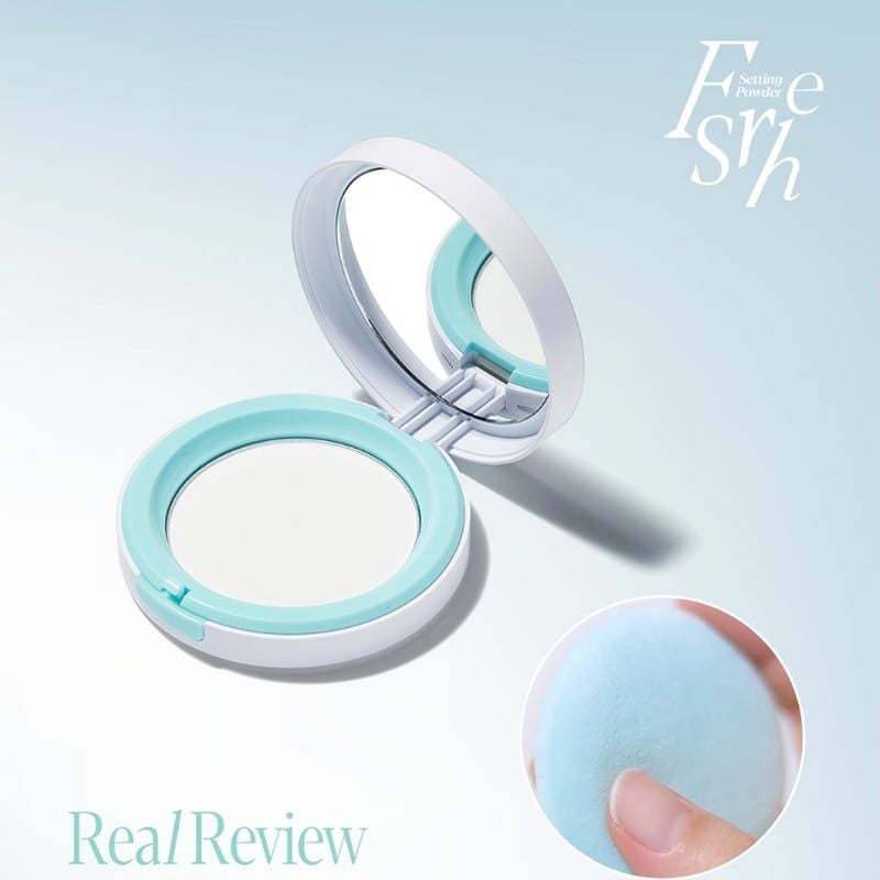 Phấn Phủ Dạng Nén Kiềm Dầu Espoir Fresh Setting Powder 9g