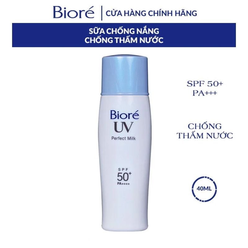 Kem Chống Nắng Dạng Sữa Bioré UV SPF50+ /PA++++