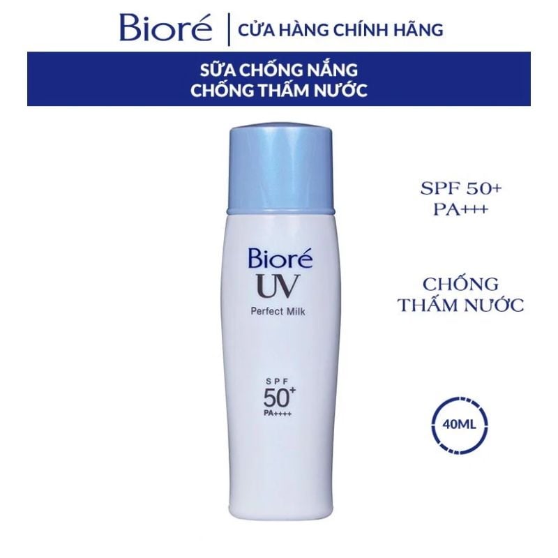 Kem Chống Nắng Dạng Sữa Bioré UV SPF 50+/PA+++