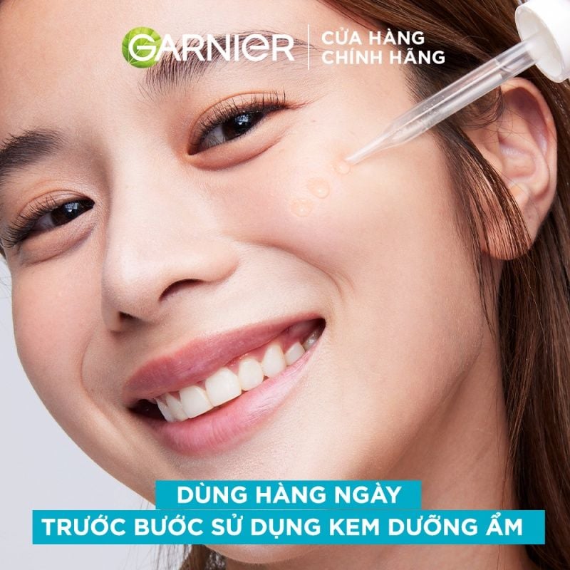 Serum Garnier Tinh Chất Dưỡng Sáng Da, Mờ Thâm Nám Skin Naturals Bright Complete Anti - Acne Booster Serum