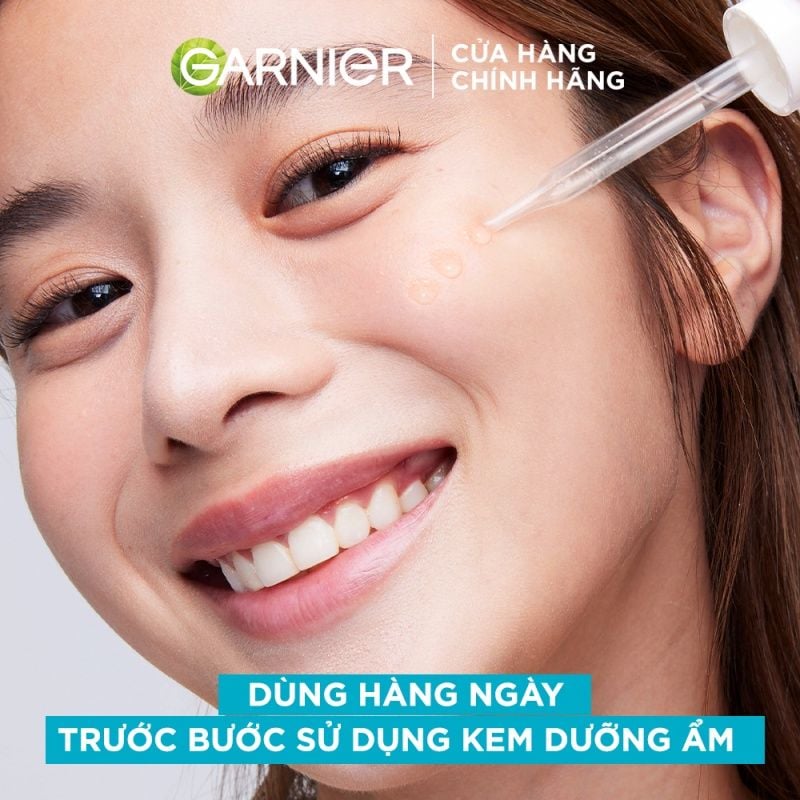 Serum Garnier Tinh Chất Dưỡng Sáng Da, Mờ Thâm Nám Garnier Skin Naturals Bright Complete Anti - Acne Booster Serum 30ml