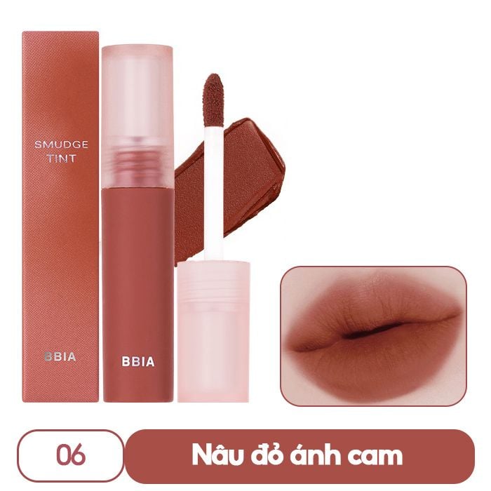 Son Kem Lì Mịn Môi Bbia Smudge Tint 3g (hàng sắp về)