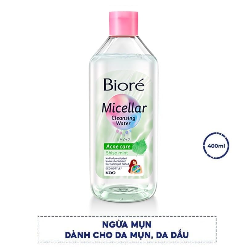 Nước Tẩy Trang Bioré Sạch Nhờn Và Dưỡng Ẩm Make Up Remover Perfect Cleansing Water
