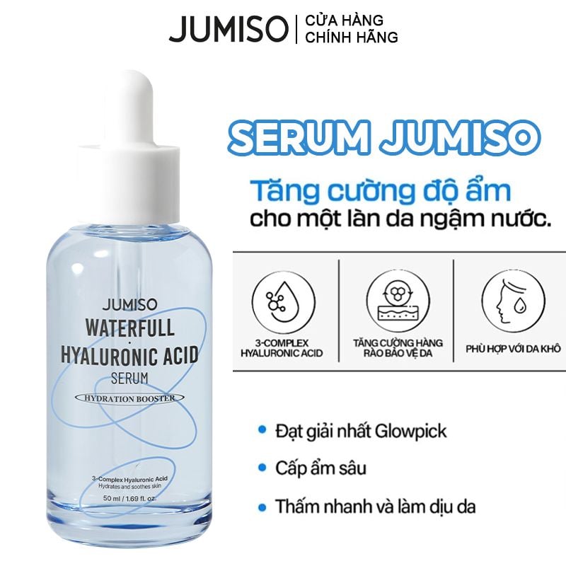 Serum Jumiso Dưỡng Ẩm Jumiso Waterfull Hyaluronic Acid Serum 50ml