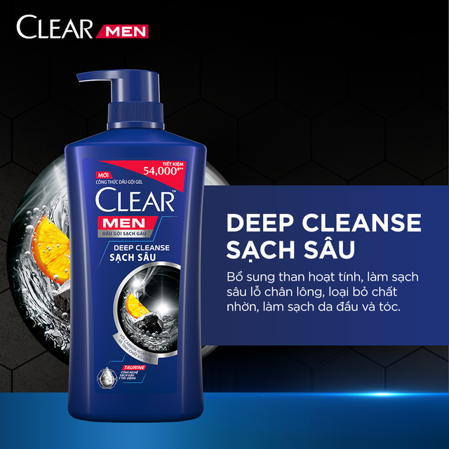 Dầu Gội Sạch Gàu Clear Men