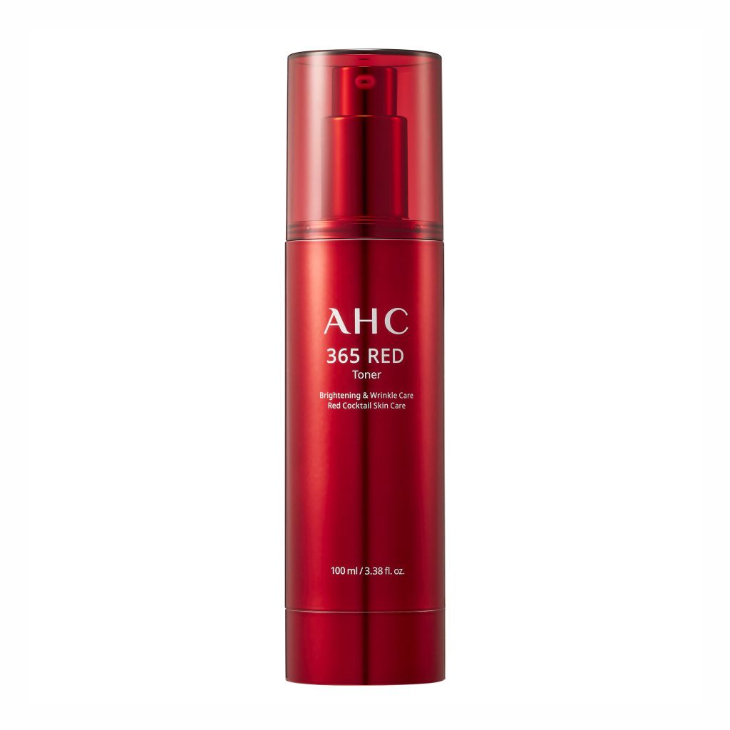 Nước Hoa Hồng AHC Hỗ Trợ Làm Sáng Da 365 Red Toner 100ml