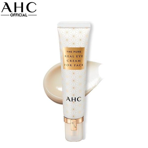 Kem Dưỡng Mắt Và Mặt Hỗ Trợ Làm Sáng  AHC The Pure Real Eye Cream For Face 30ml