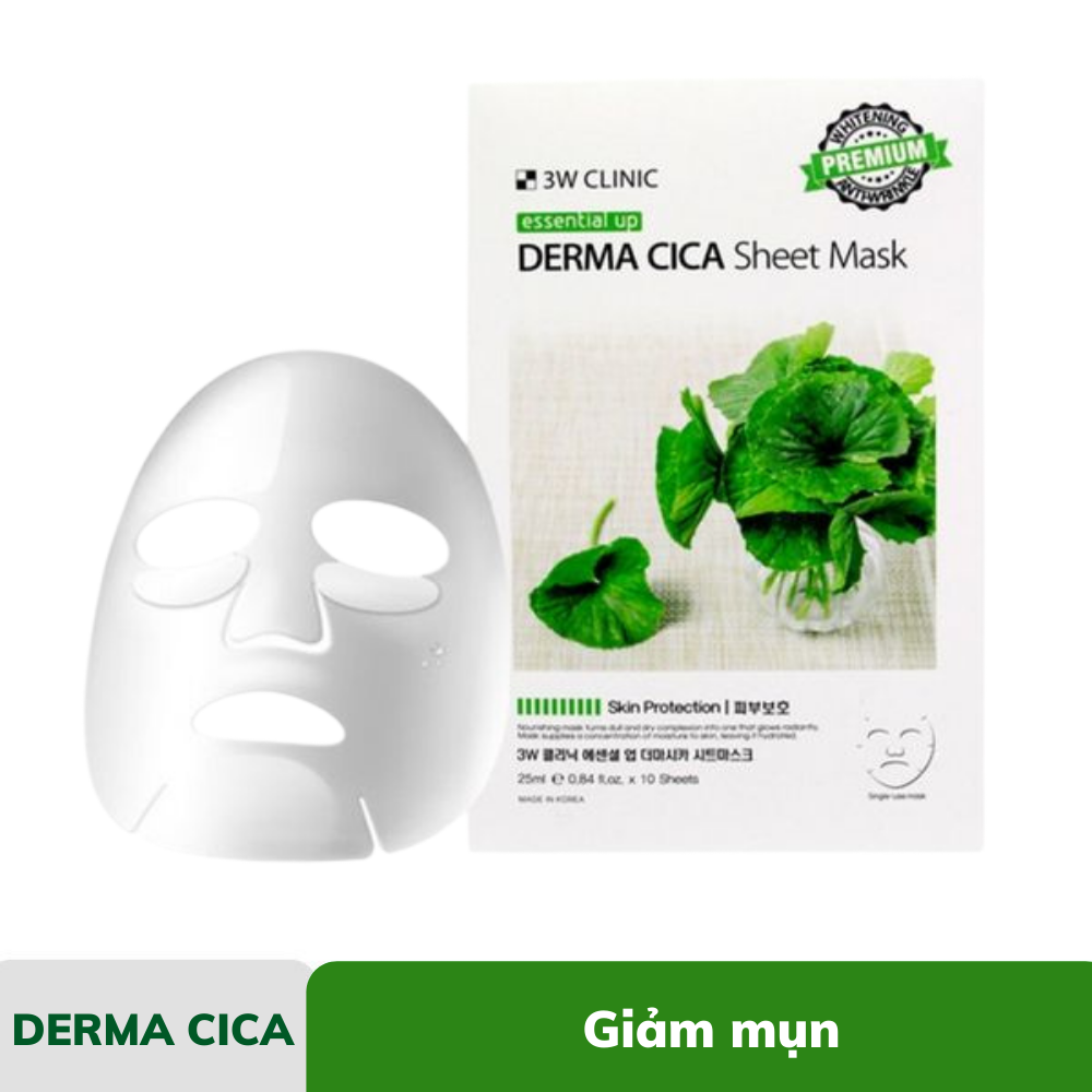 Mặt Nạ Tinh Chất 3W Clinic Dưỡng Da Essential Up Sheet Mask 25ml