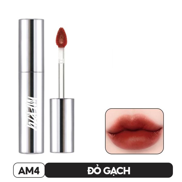 [Merzy Glam Vỏ Bạc] Son Kem Lì Mềm Mịn, Lâu Trôi Merzy The Glam Mellow Tint 4g